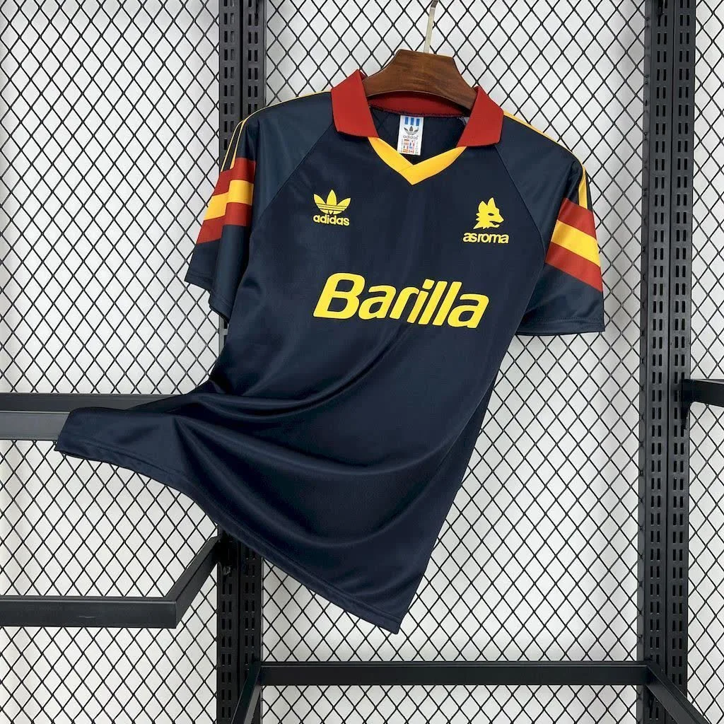 AS Roma 1991/92 Third Retro Jersey, foto 1
