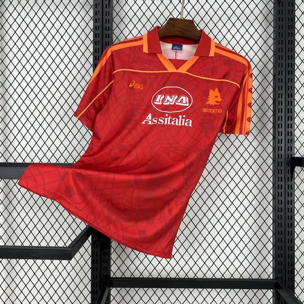 AS Roma 1995/96 Home Retro Jersey, foto 1
