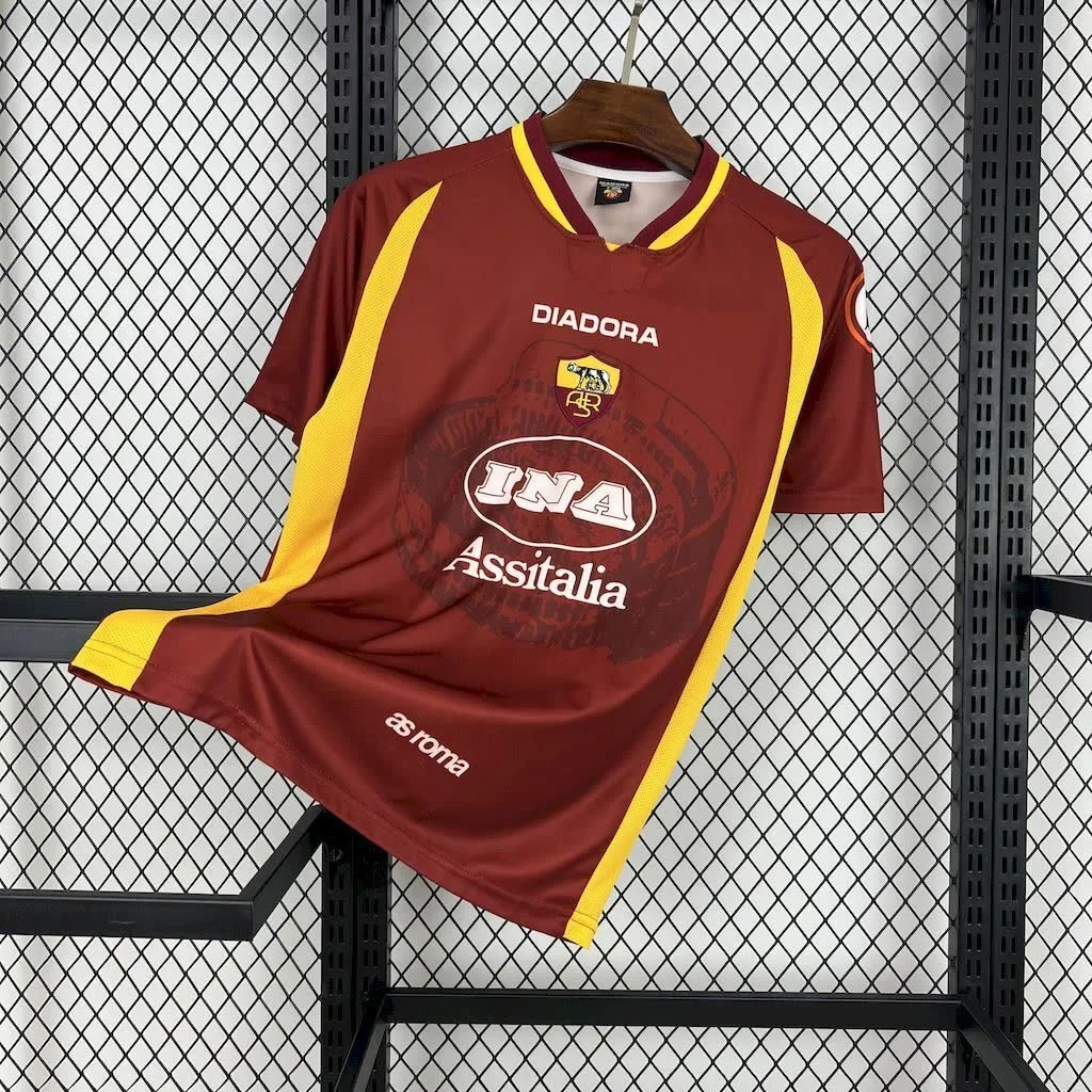 AS Roma 1997/98 Home Retro Jersey, foto 1