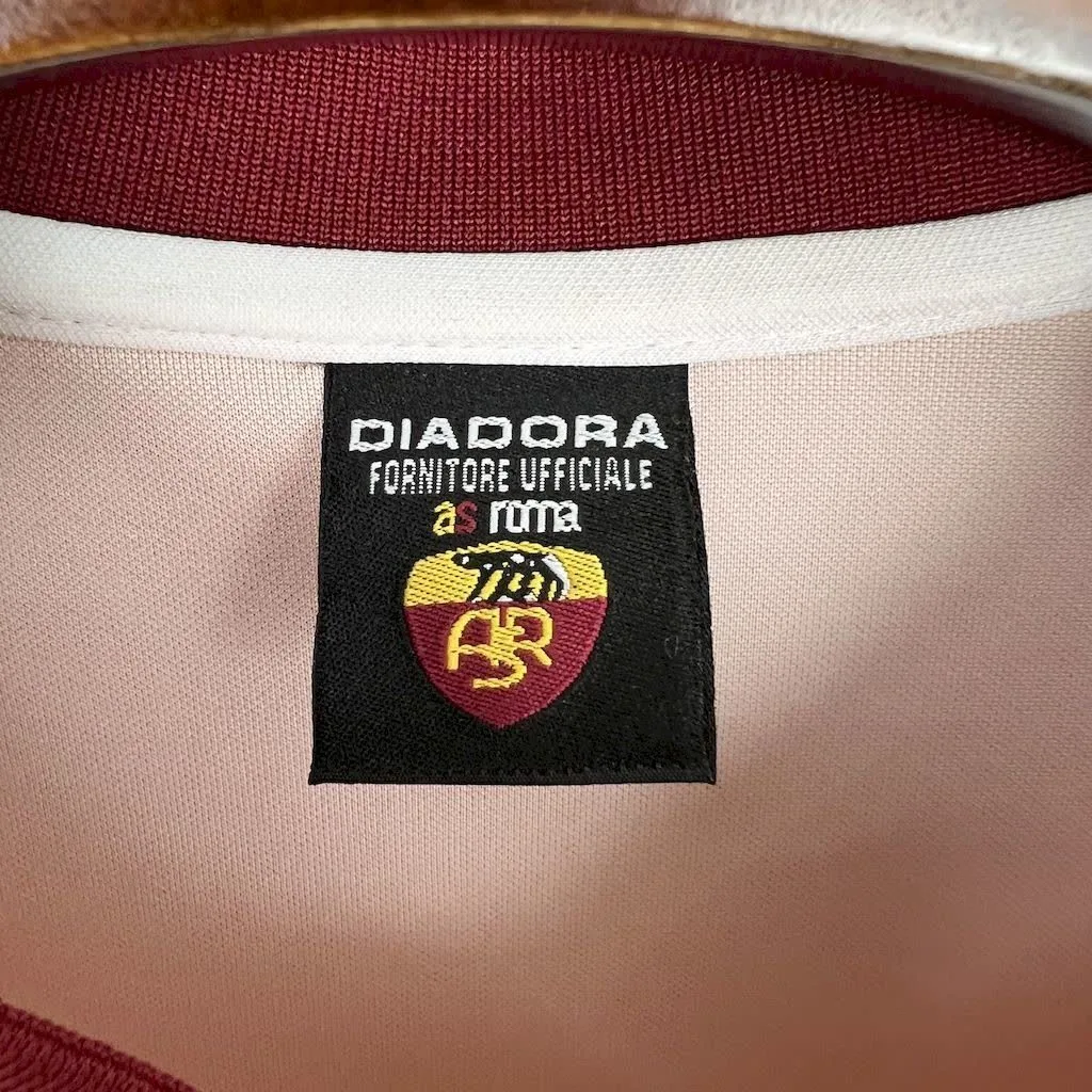 AS Roma 1997/98 Home Retro Jersey, foto 6
