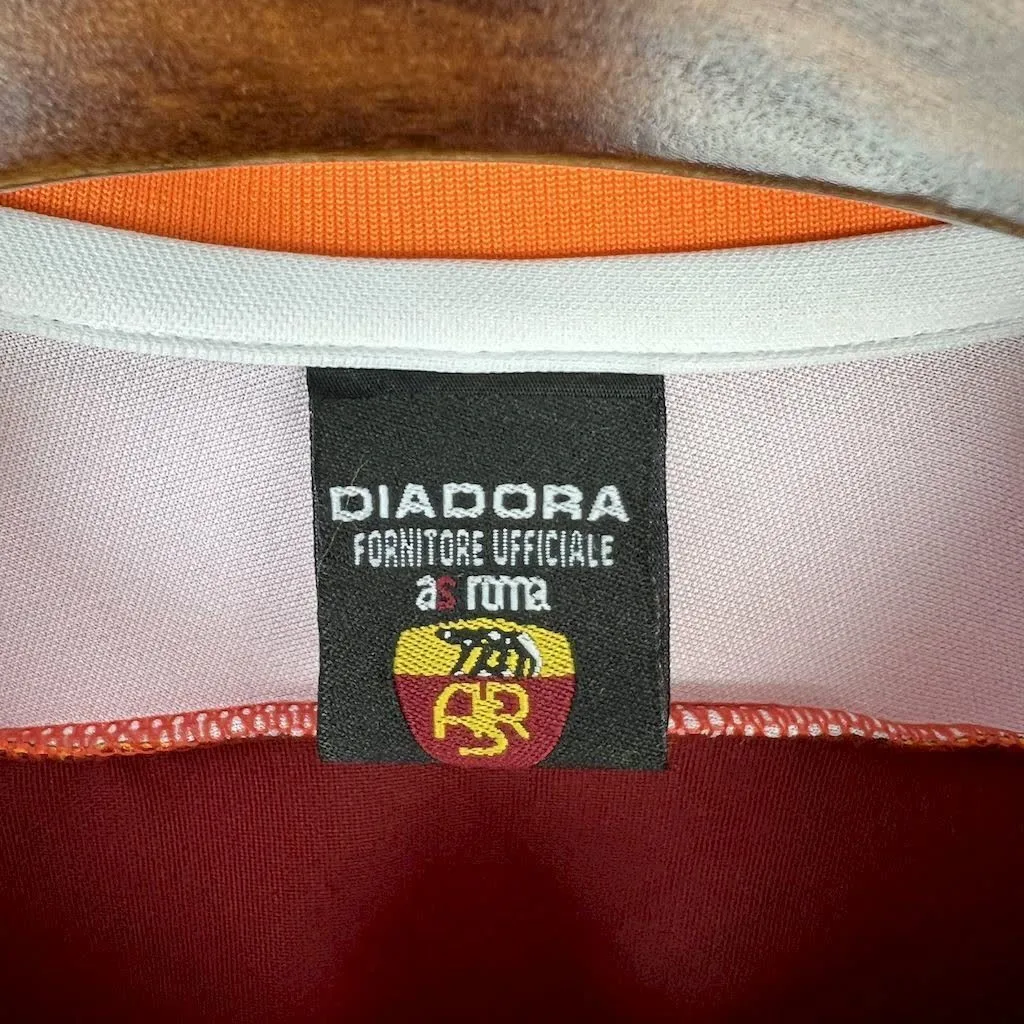 AS Roma 1998/99 Home Retro Jersey, foto 4