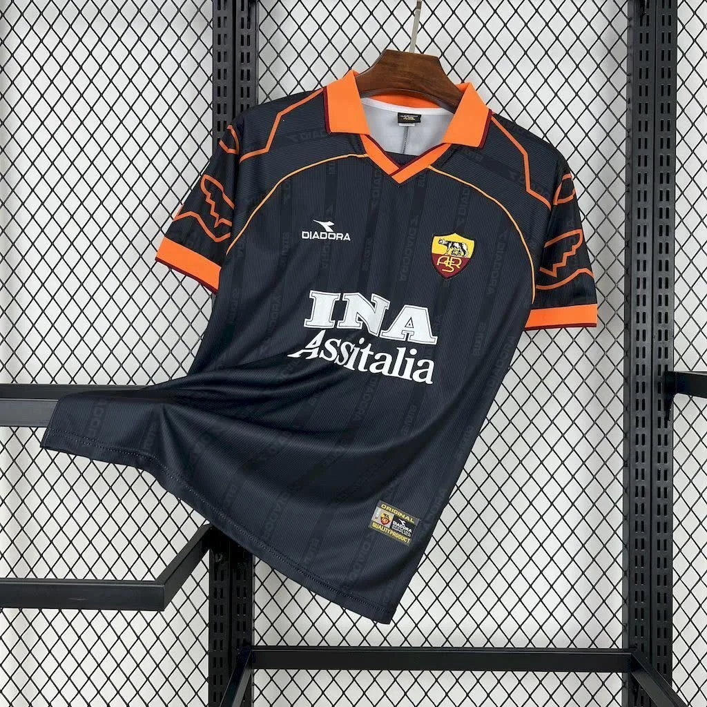 AS Roma 1999/00 Away Retro Jersey, foto 1