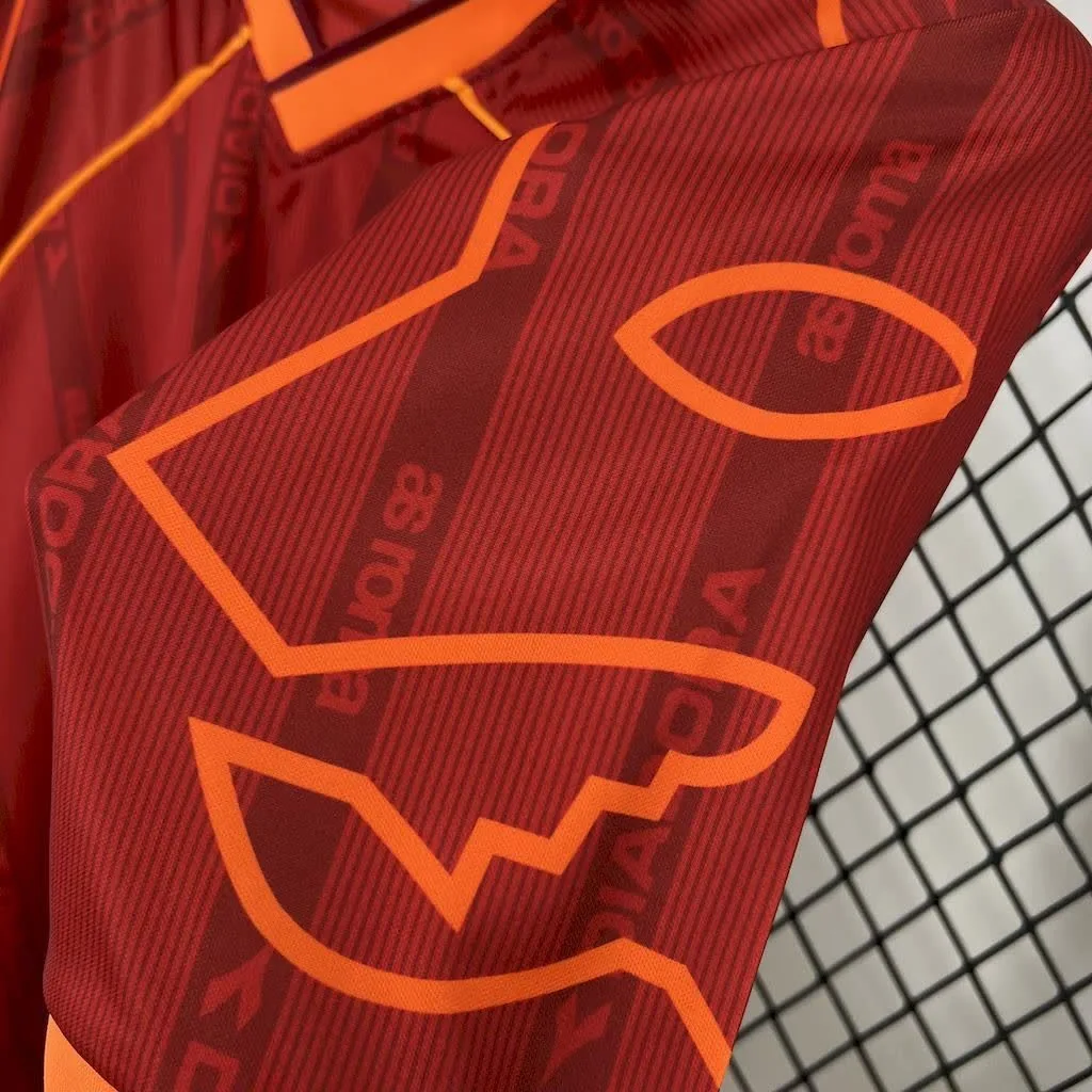 AS Roma 1999/00 Home Retro Jersey, foto 3