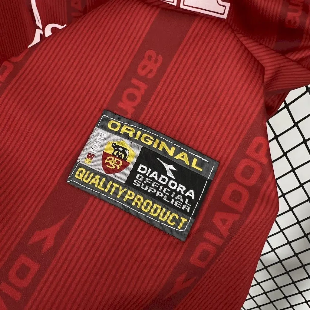 AS Roma 1999/00 Home Retro Jersey, foto 5
