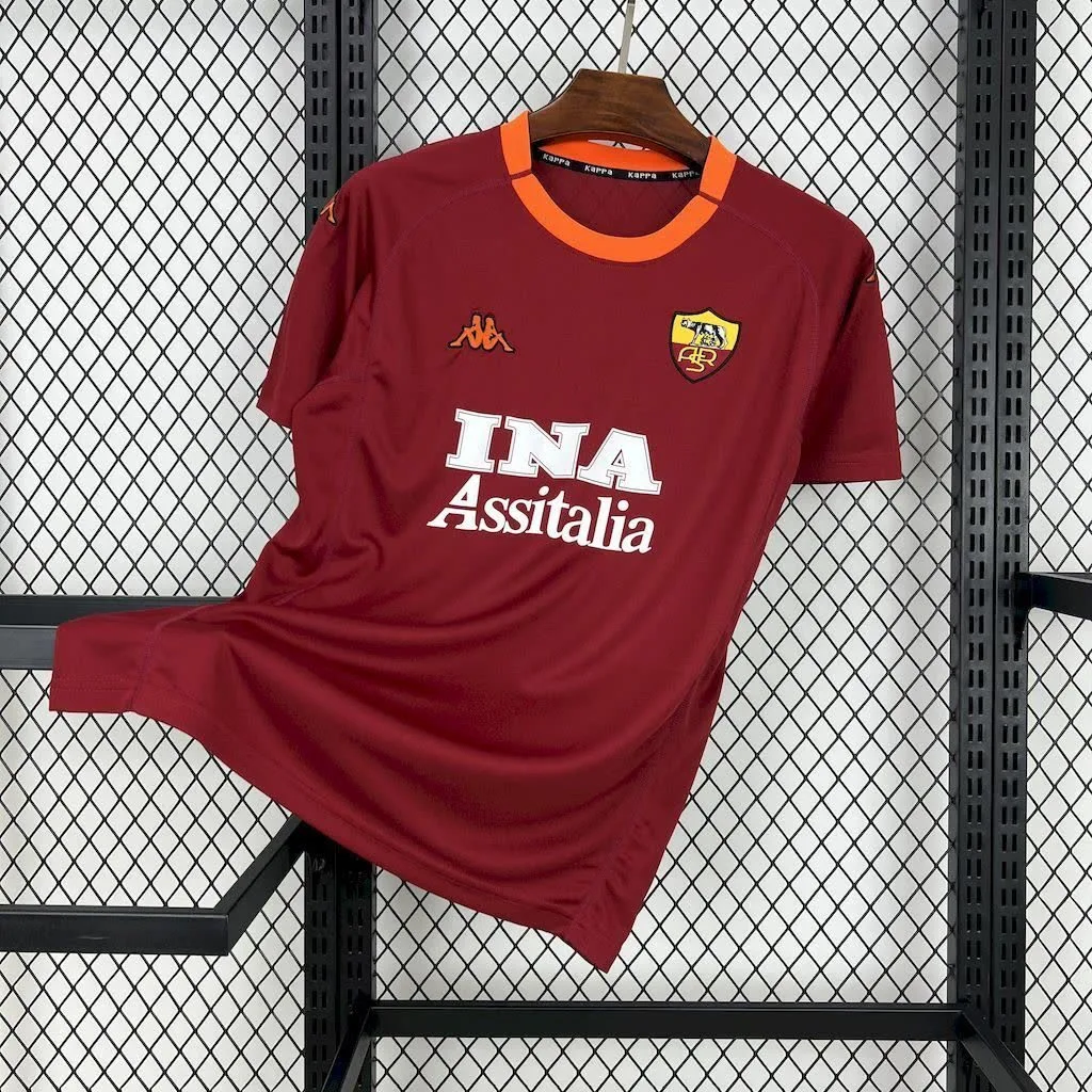 AS Roma 2000/01 Home Retro Jersey, foto 1
