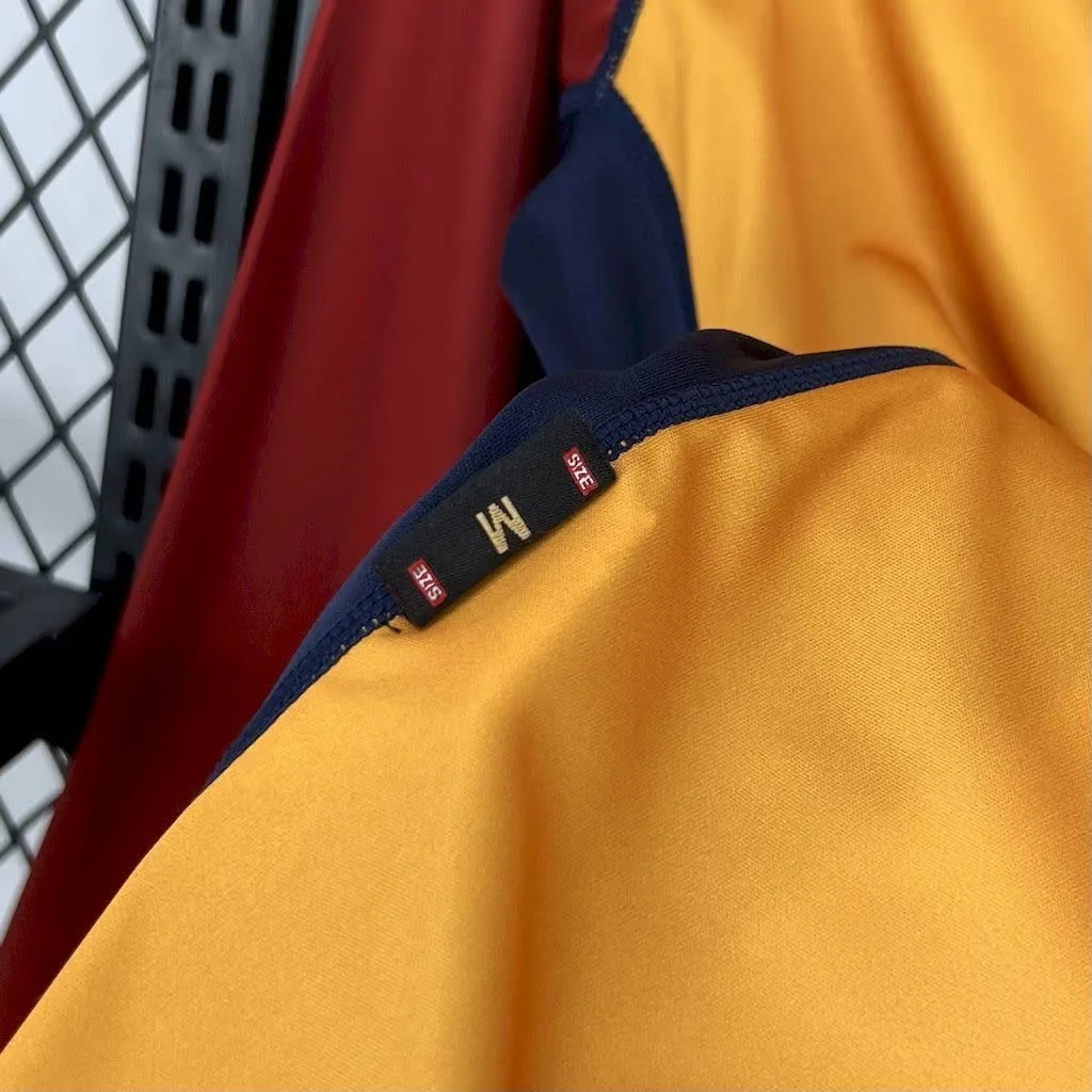AS Roma 2001/02 Home Long Sleeve Retro Jersey, foto 2