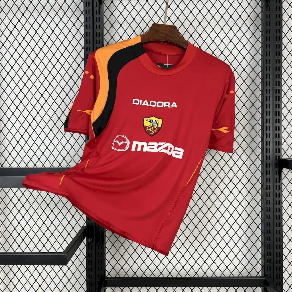 AS Roma 2004/05 Home Retro Jersey, foto 1