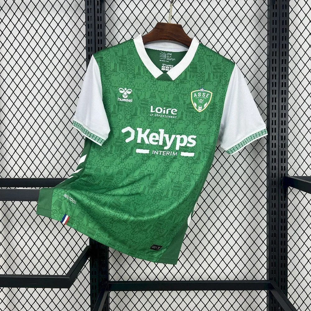 AS Saint-Etienne 2025/26 Home Jersey, foto 1