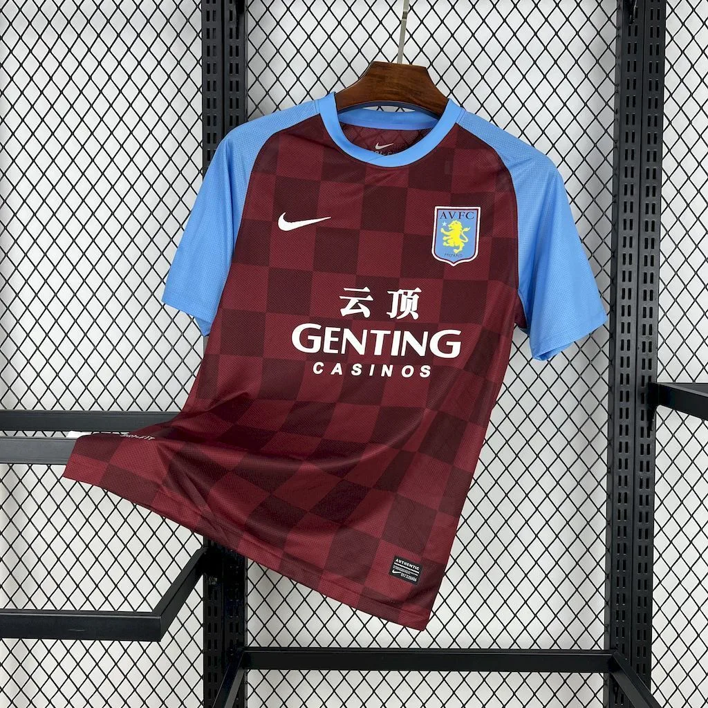 Aston Villa 2011/12 Home Retro Jersey, foto 1