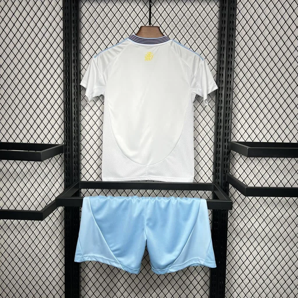 Aston Villa 2024/25 Away Kids Kit, foto 3