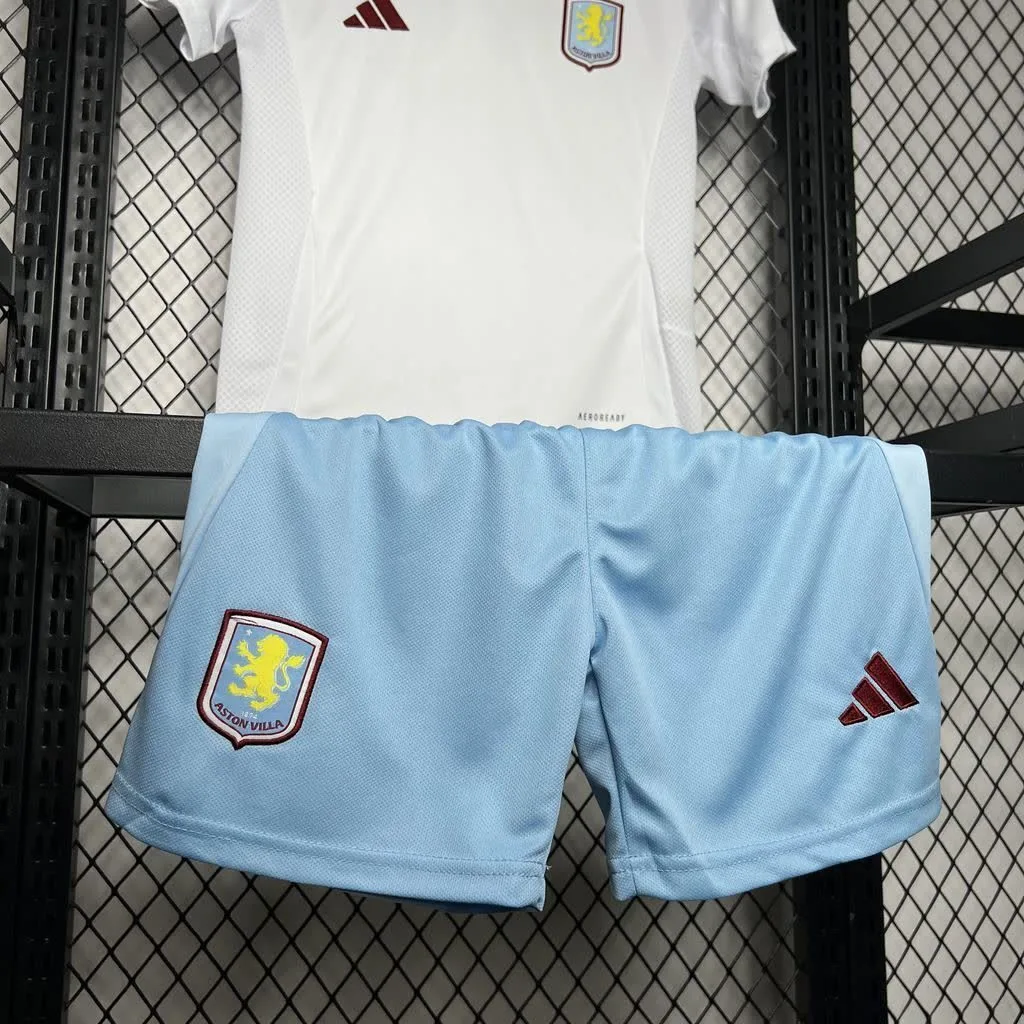 Aston Villa 2024/25 Away Kids Kit, foto 4