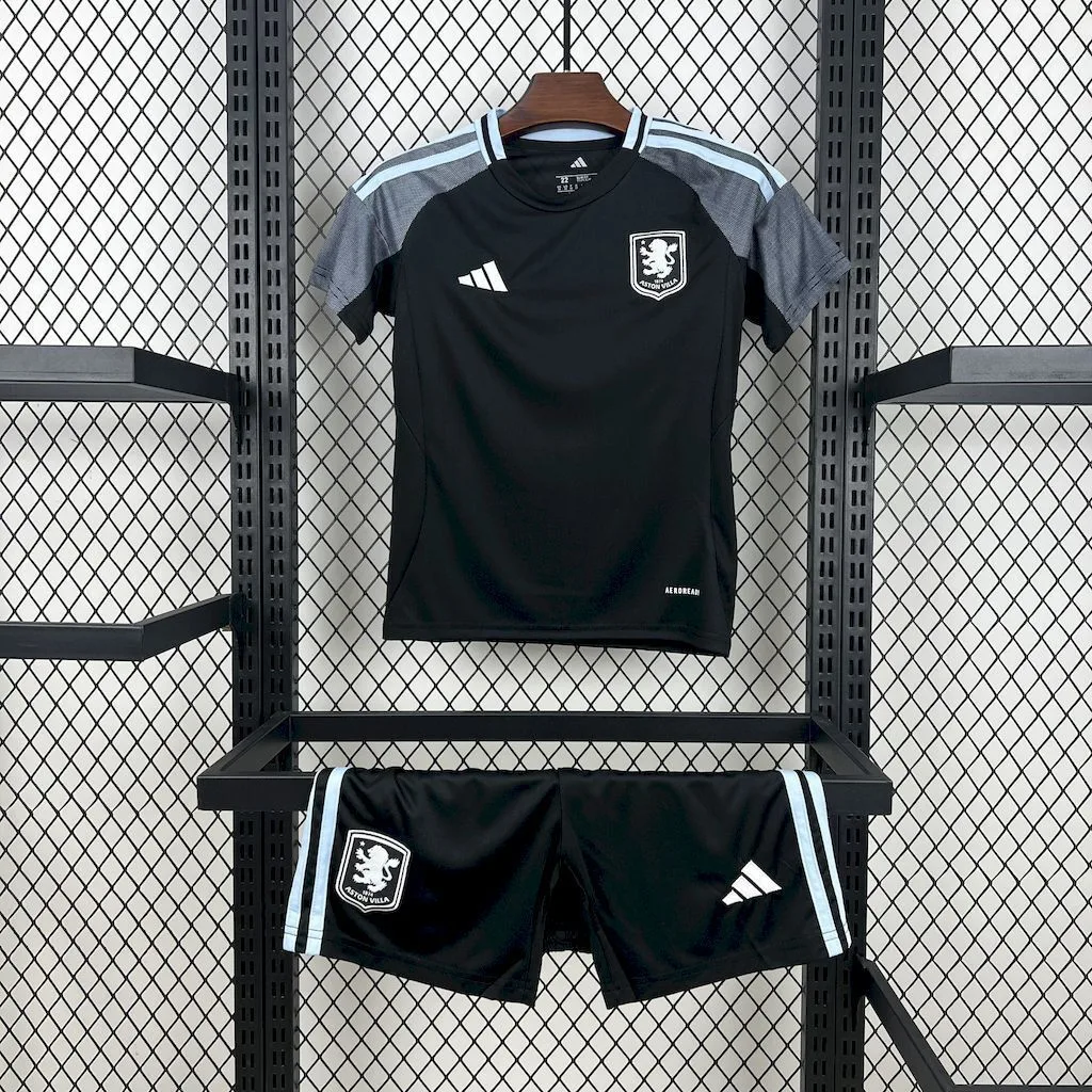 Aston Villa 2025/26 Away Kids Kit, foto 1