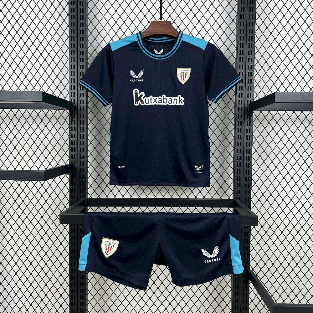 Athletic Bilbao 2025/26 Away Kids Kit, foto 1