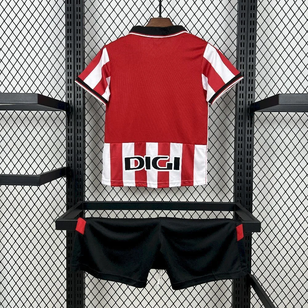 Athletic Bilbao 2025/26 Home Kids Kit, foto 3