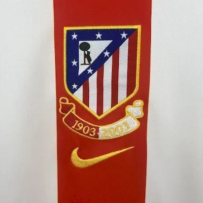 Atletico Madrid 1903/2003 Centennial Edition Retro Jersey, foto 4