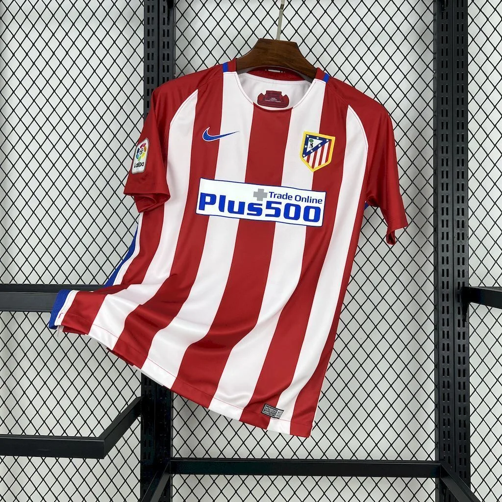 Atletico Madrid 2016/17 Home Retro Jersey, foto 1