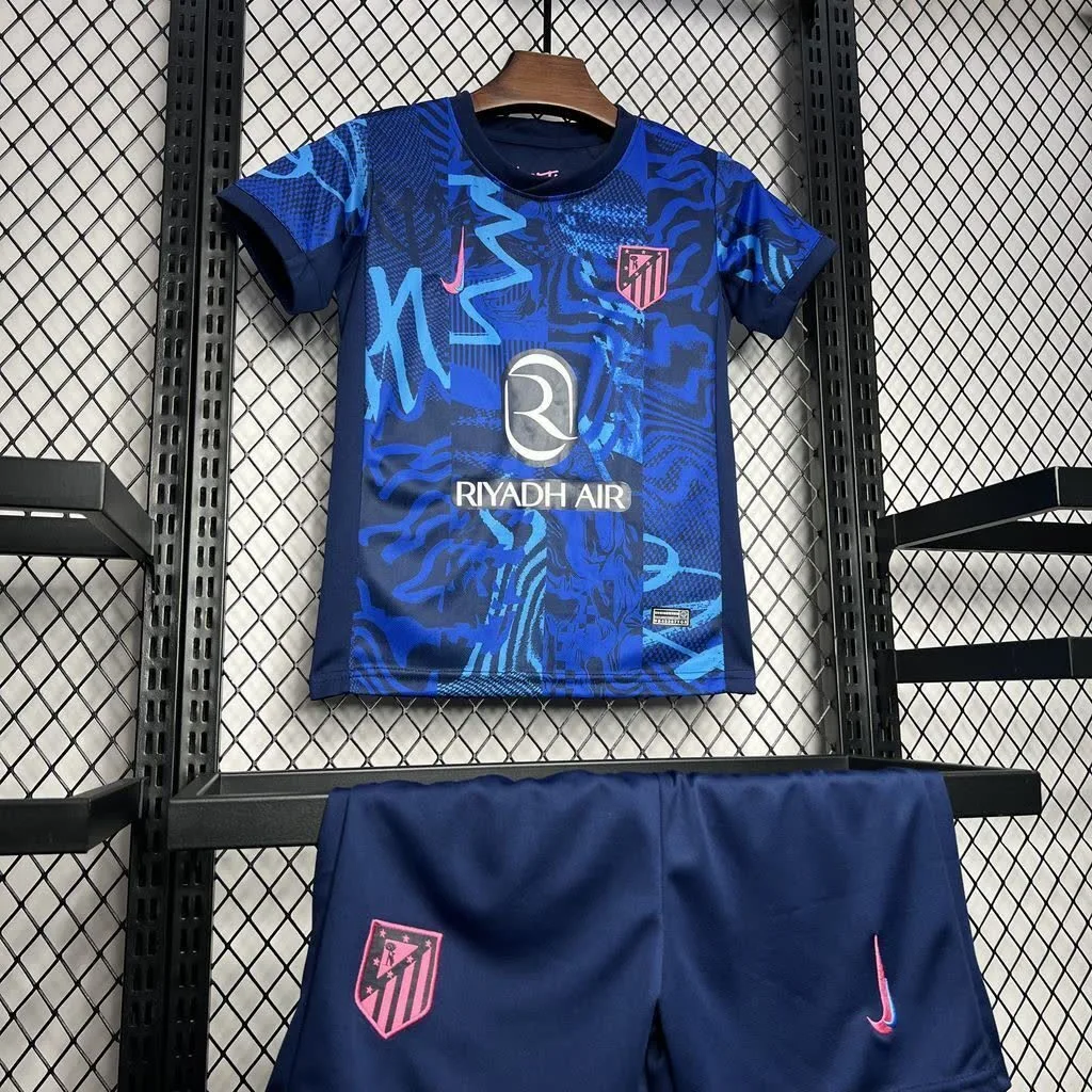 Atletico Madrid 2024/25 Third Kids Kit, foto 3