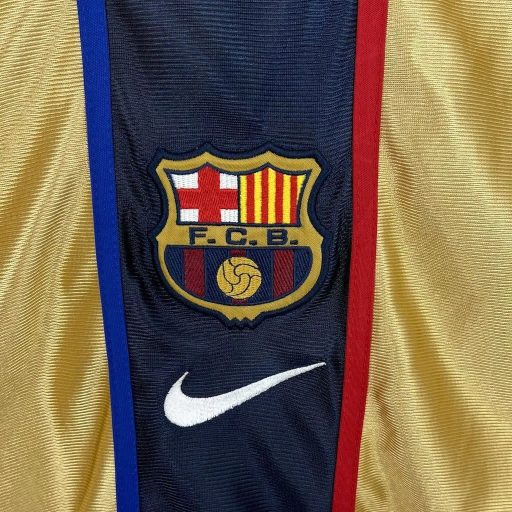 Barcelona 2001/02 Away Retro Jersey, foto 6