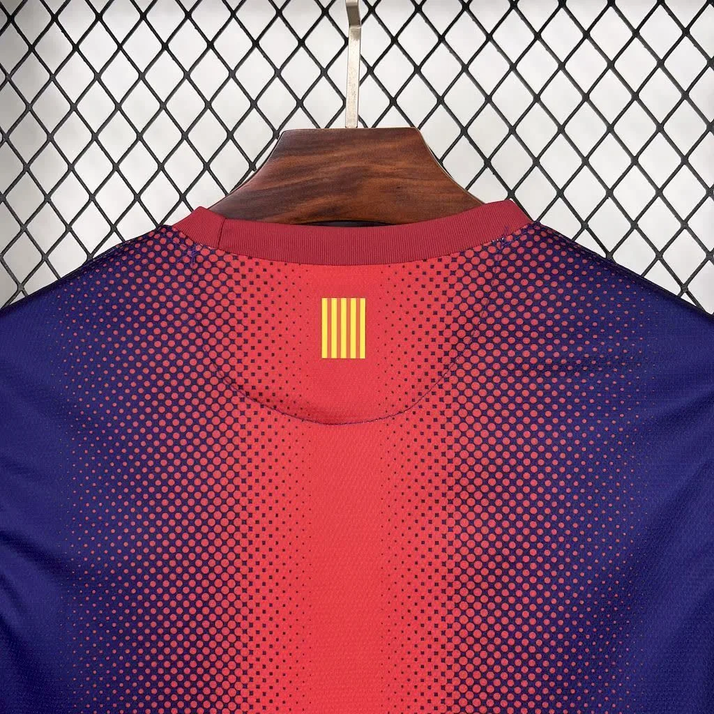 Barcelona 2012/13 Home Long Sleeves Retro Jersey, foto 3