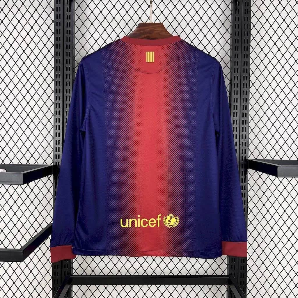 Barcelona 2012/13 Home Long Sleeves Retro Jersey, foto 4