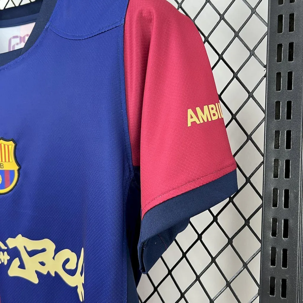 Barcelona 2024/25 Travis Scott Edition Jersey, foto 5
