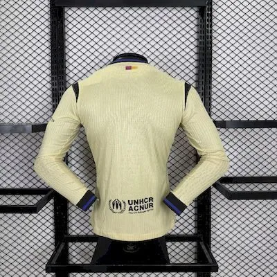 Barcelona 2025/26 Away Long Sleeves Jersey Player Version, foto 4