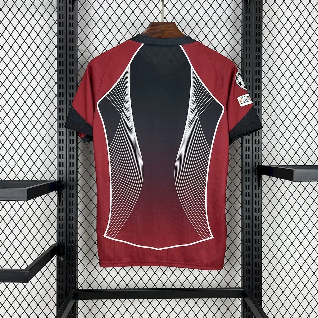 Barcelona 2025/26 Black and red special edition Jersey (With Champions League), foto 2