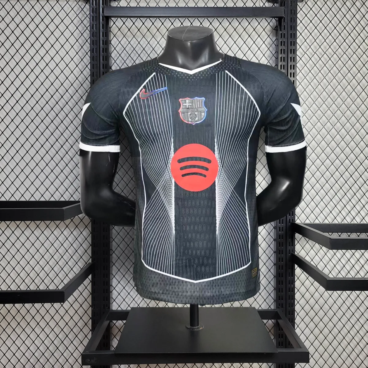 Barcelona 2025/26 black special edition Jersey Player Version, foto 1