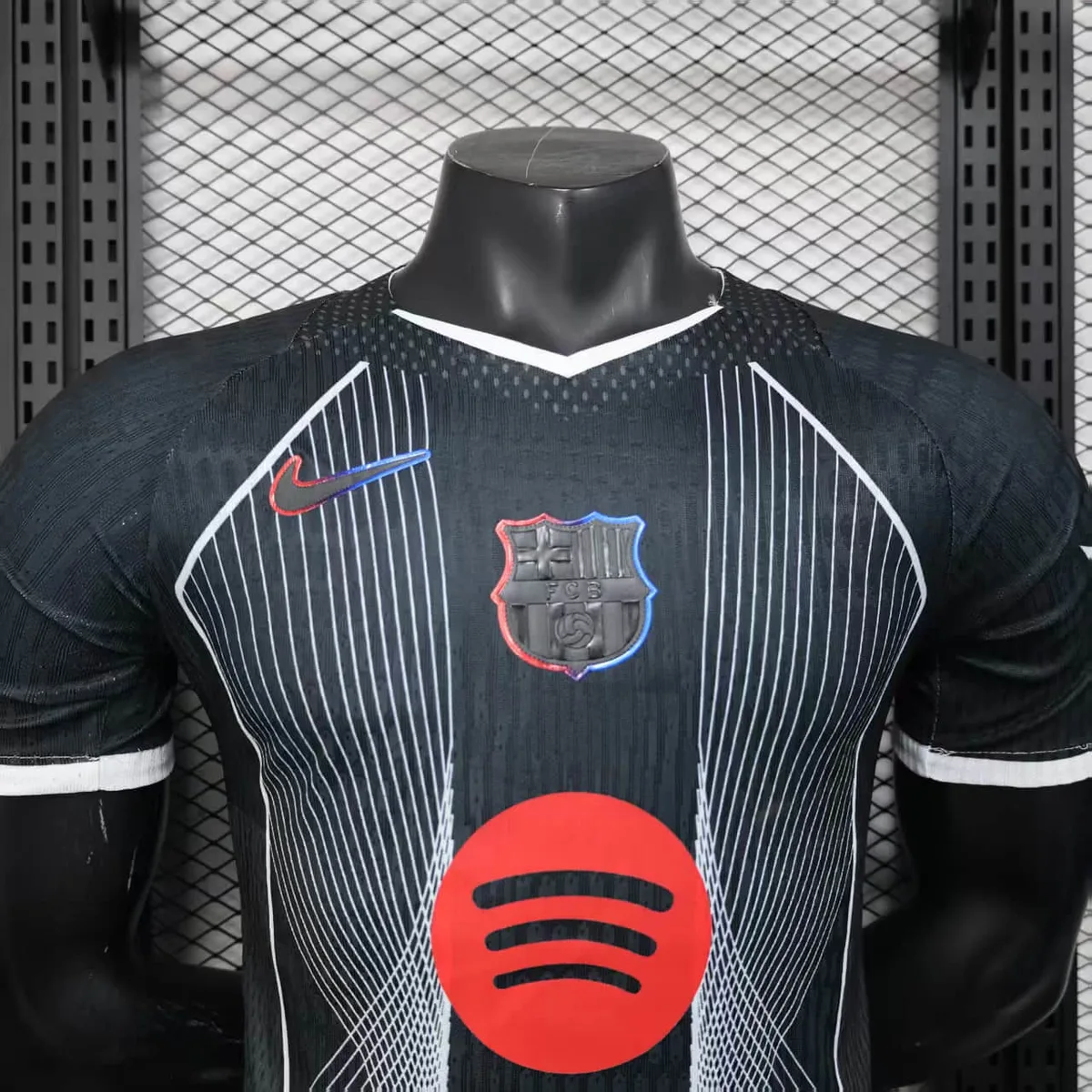 Barcelona 2025/26 black special edition Jersey Player Version, foto 2