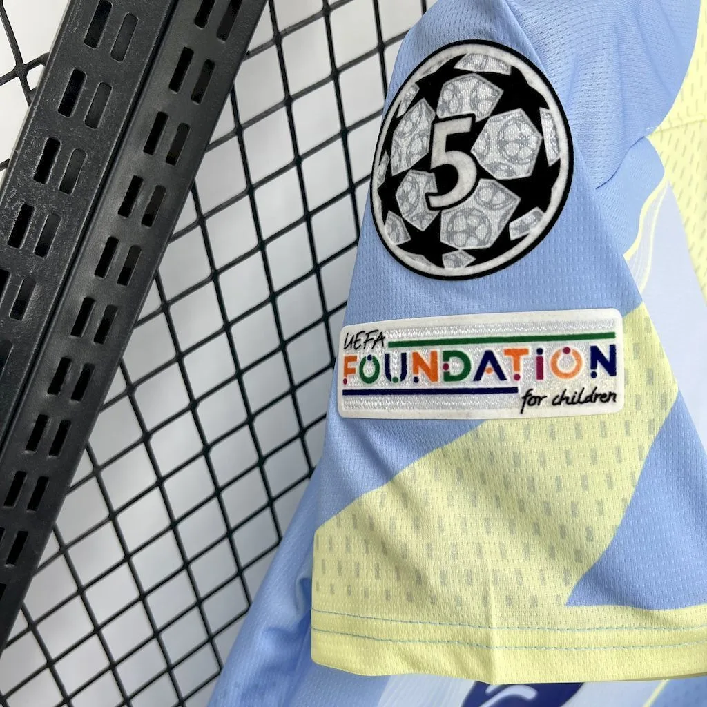 Barcelona 2025/26 blue special edition Jersey (With Champions League), foto 3