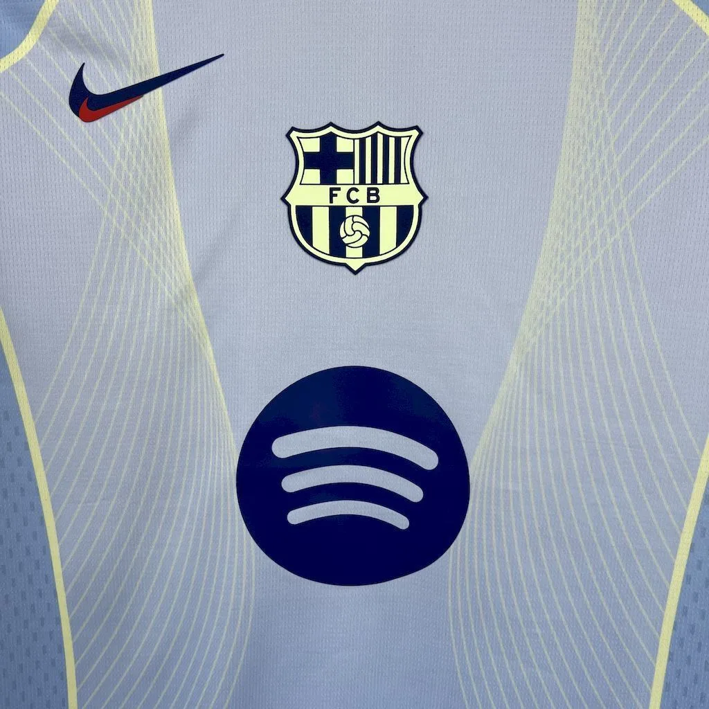 Barcelona 2025/26 blue special edition Jersey (With Champions League), foto 4
