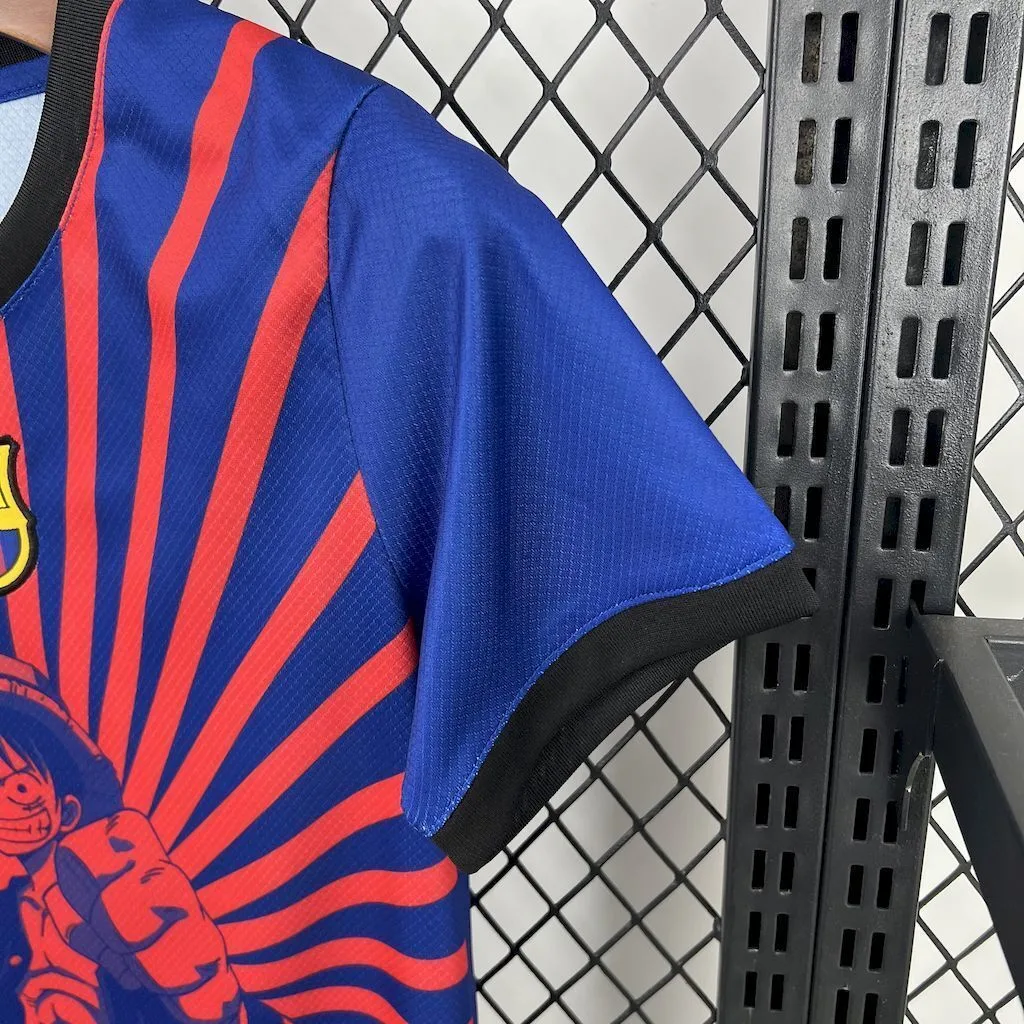 Barcelona 2025/26 ワンピース-モンキー・D・ルフィ Kids Kit, foto 5
