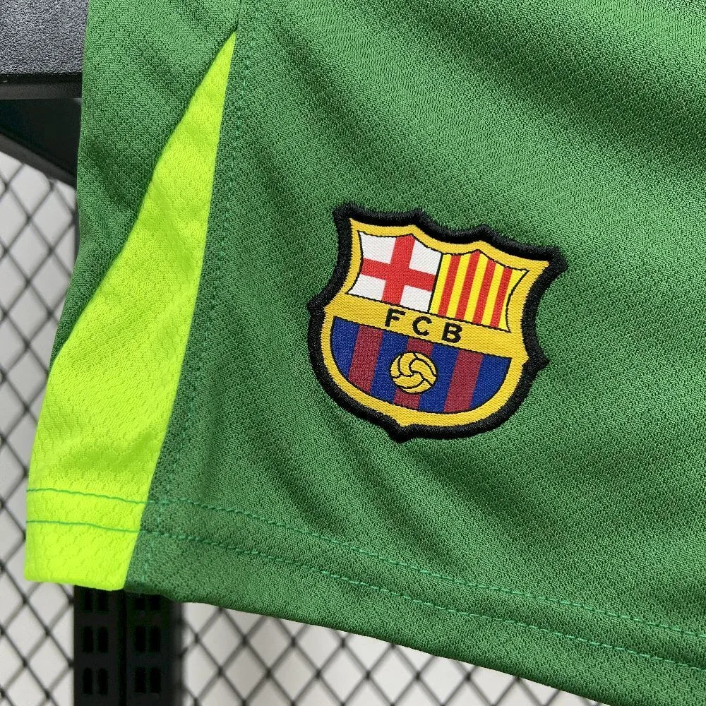 Barcelona 2025/26 Green Goalkeeper Kids Kit, foto 6