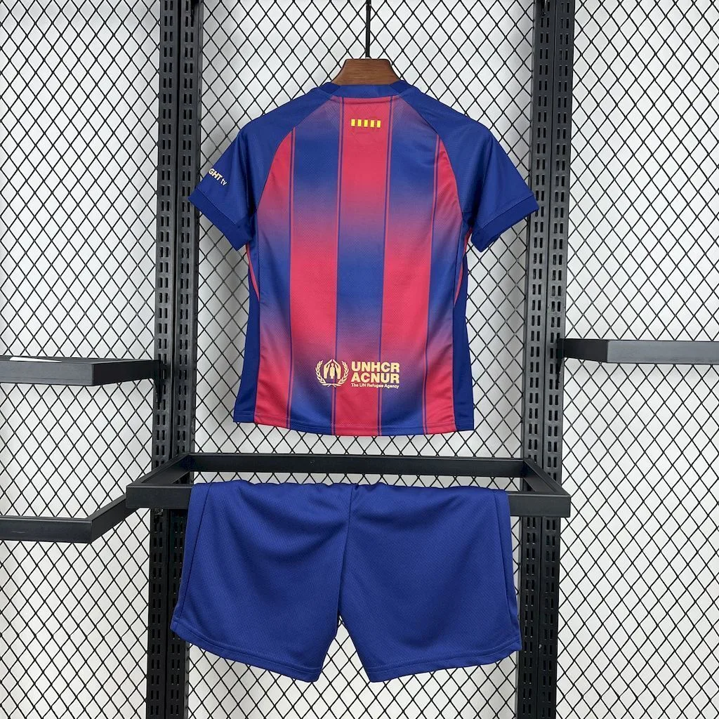 Barcelona 2025/26 Home Kids Kit, foto 3