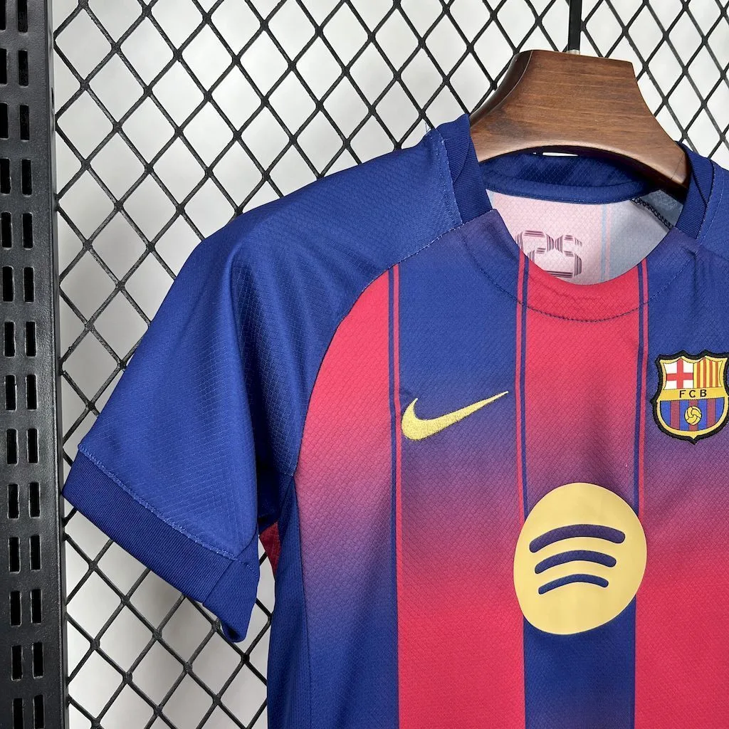 Barcelona 2025/26 Home Kids Kit, foto 6
