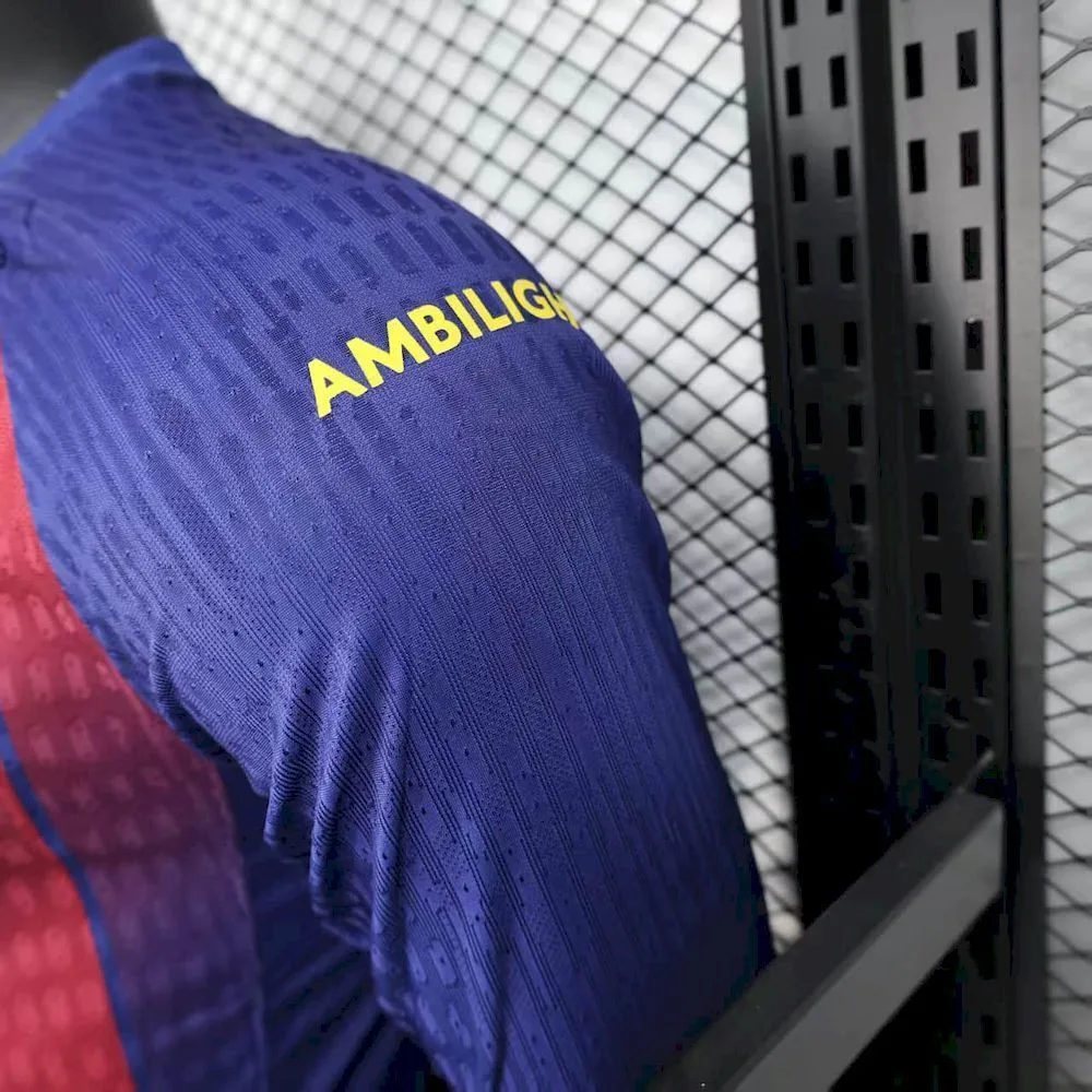 Barcelona 2025/26 Home Long Sleeves Jersey Player Version, foto 4