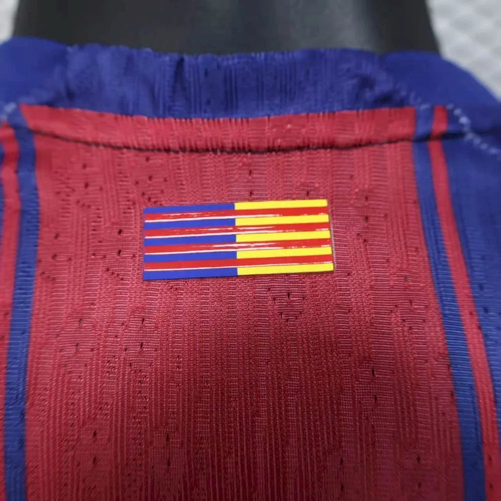 Barcelona 2025/26 Home Long Sleeves Jersey Player Version, foto 5