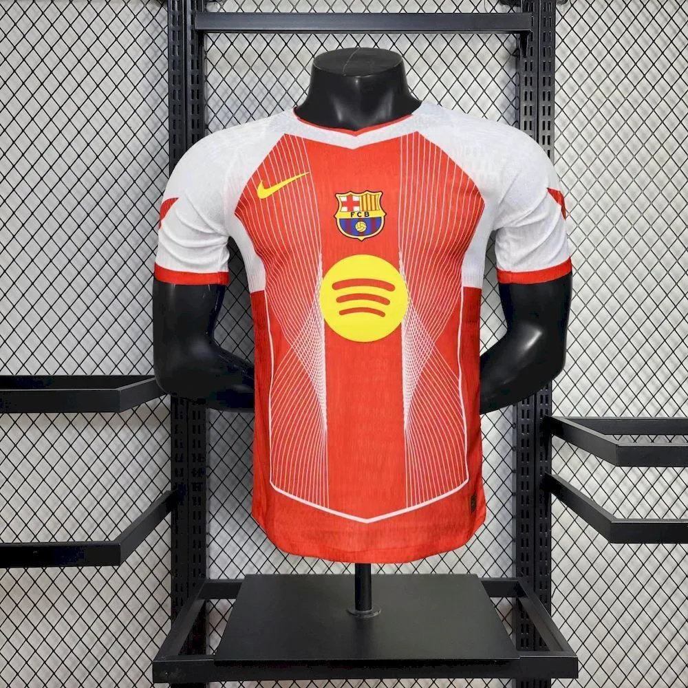 Barcelona 2025/26 orange special edition Jersey Player Version, foto 1