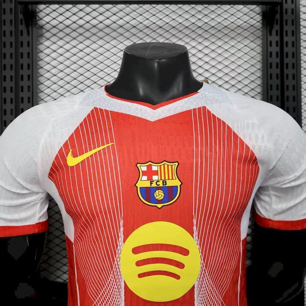 Barcelona 2025/26 orange special edition Jersey Player Version, foto 2