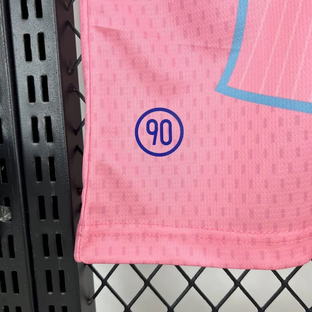 Barcelona 2025/26 pink special edition Jersey (With Champions League), foto 3