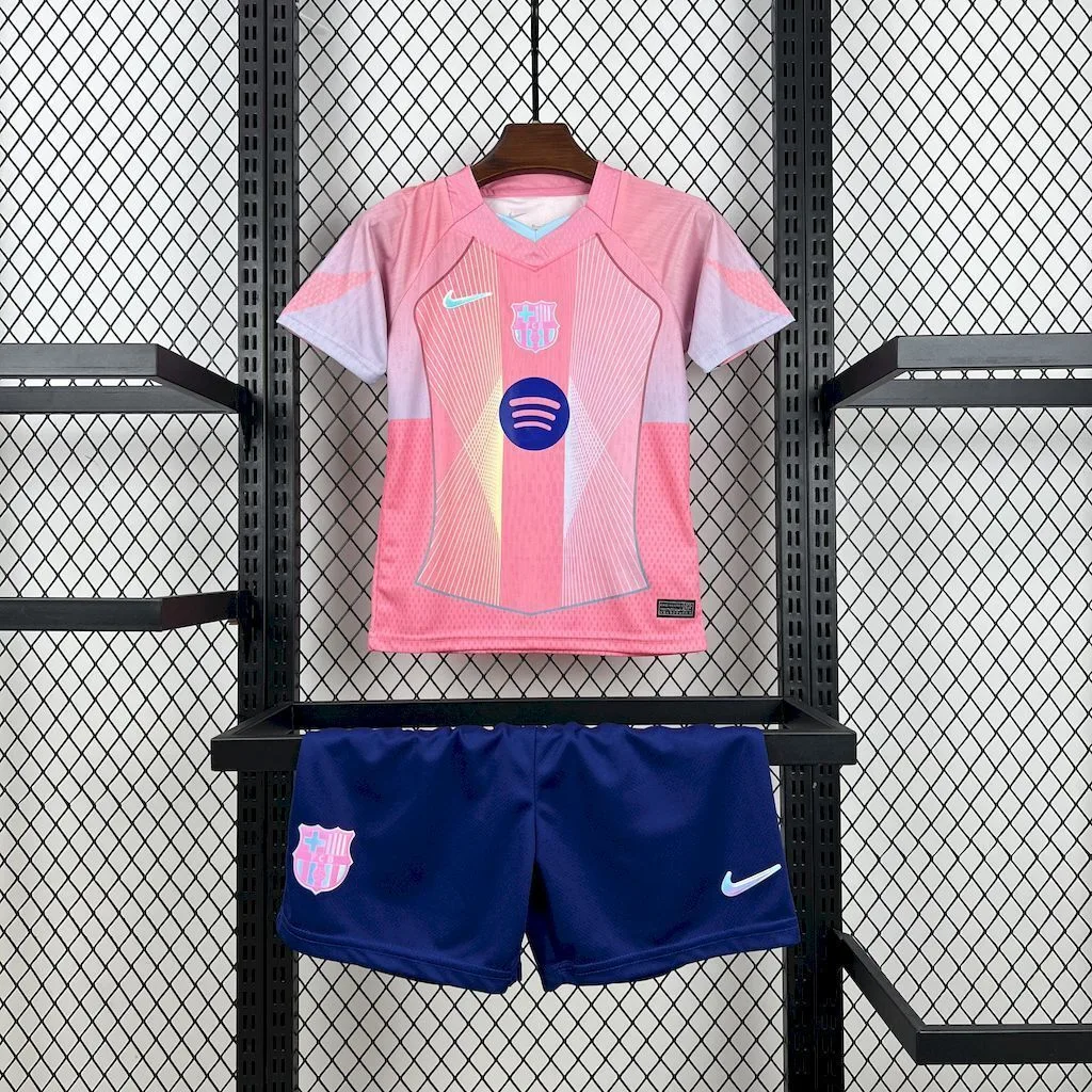 Barcelona 2025/26 pink special edition Kids Kit, foto 1