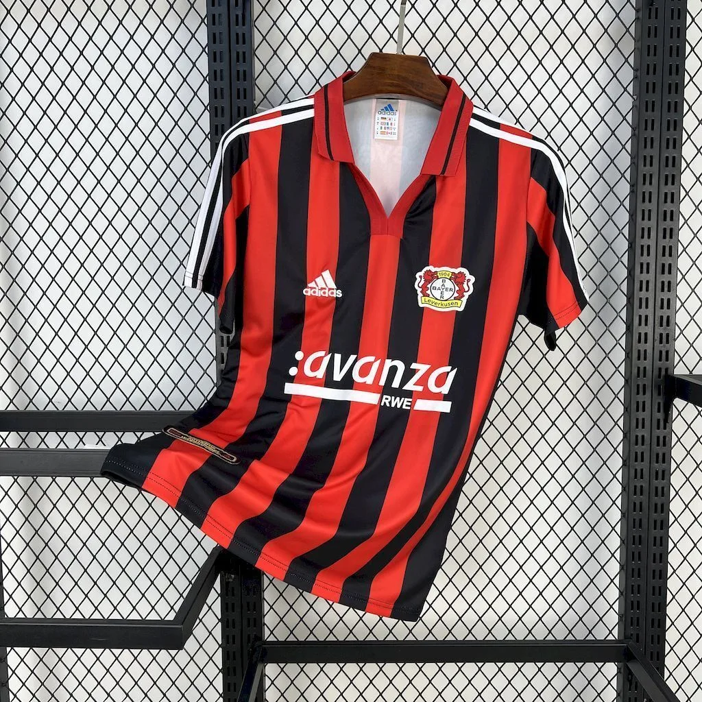 Bayer 04 Leverkusen 2000/01 Home Retro Jersey, foto 1