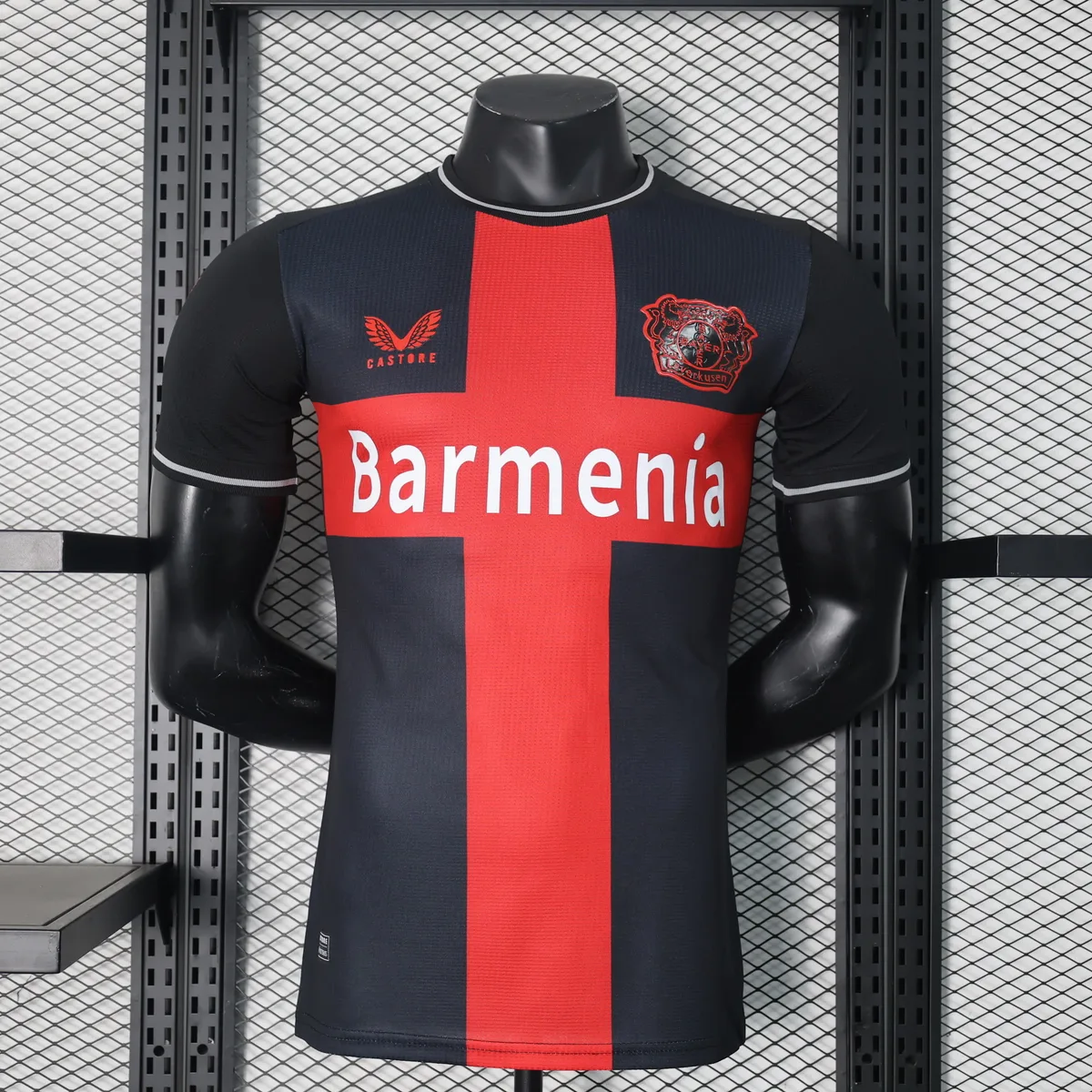 Bayer 04 Leverkusen 2024/25 Home Jersey Castore Player Version, foto 1