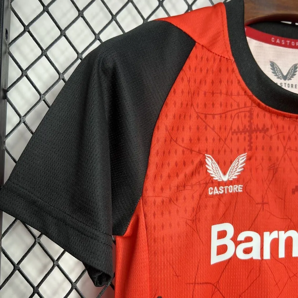 Bayer 04 Leverkusen 2024/25 Home Kids Kit, foto 2