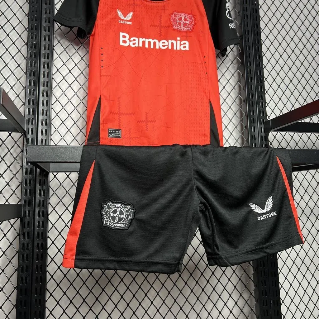 Bayer 04 Leverkusen 2024/25 Home Kids Kit, foto 6