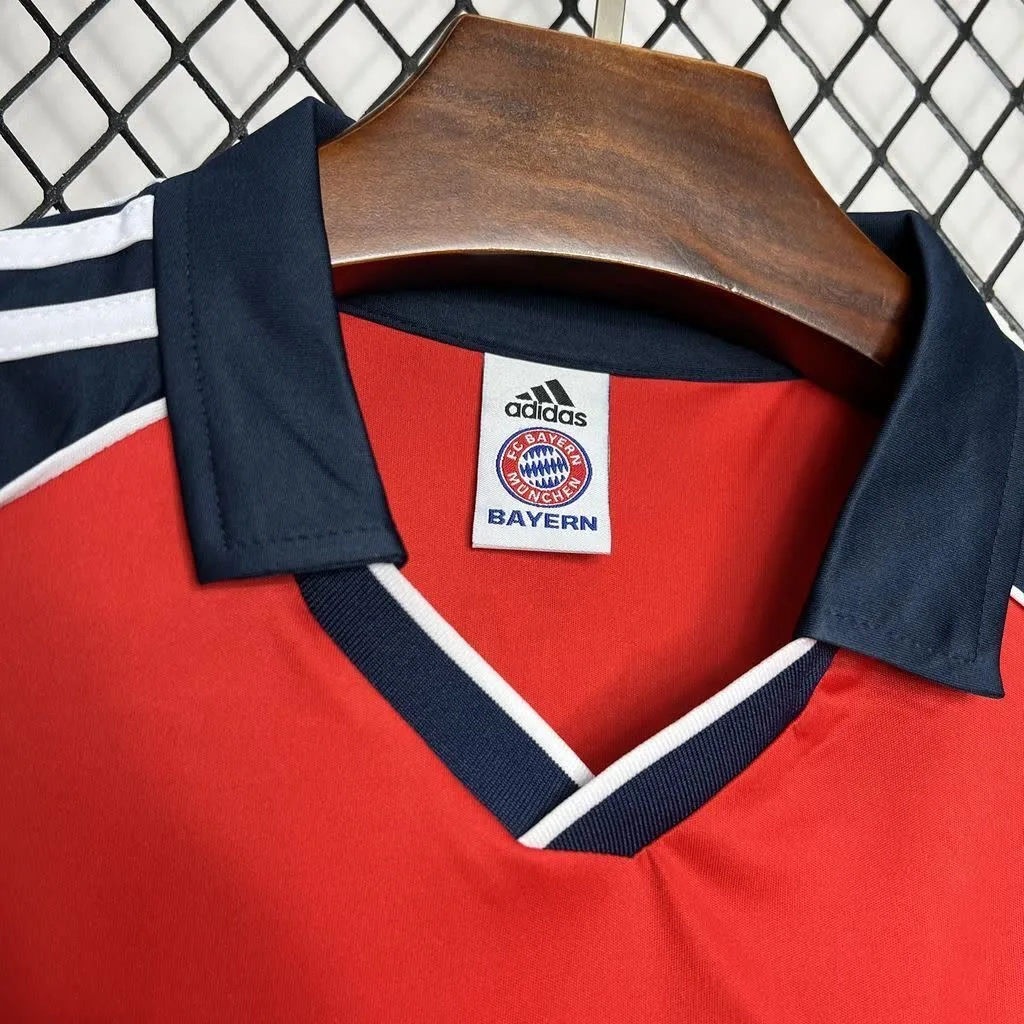 Bayern Munich 2000/01 Home Retro Jersey, foto 6