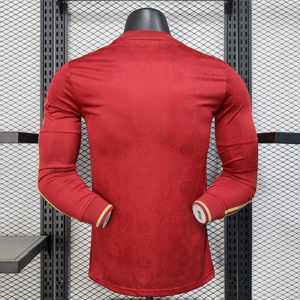 Bayern Munich 2024/25 125 Anniversary Long Sleeves Jersey Player Version, foto 3