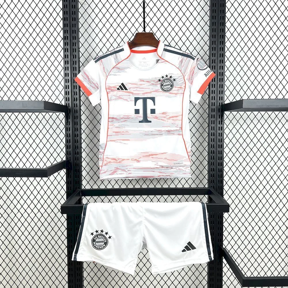 Bayern Munich 2025/26 Away Kids Kit, foto 1