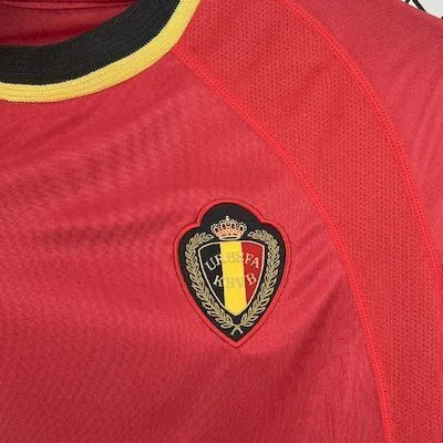 Belgium 2000 Home Retro Jersey, foto 4