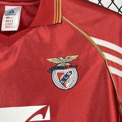 Benfica 1998/99 Home Retro Jersey, foto 6